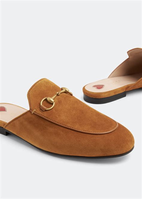 gucci princetown suede